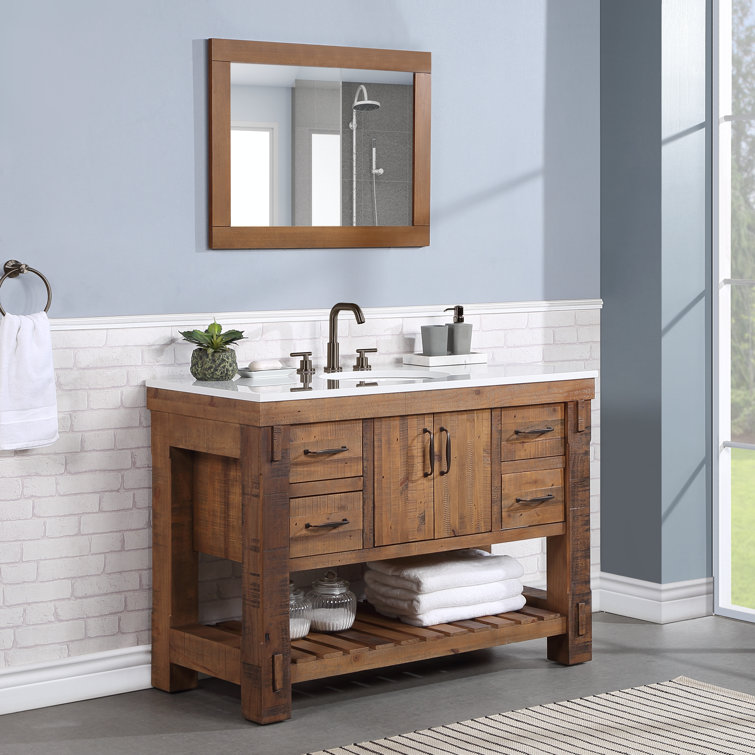Highbury Furnishings 48'' Freestanding Single Bathroom Vanity with